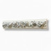 CORNICE WHITE DADO SILVER LEAF